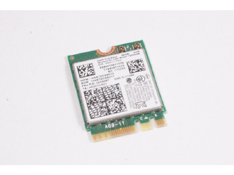WIFI/BLUETOOTH WIRELESS CARD