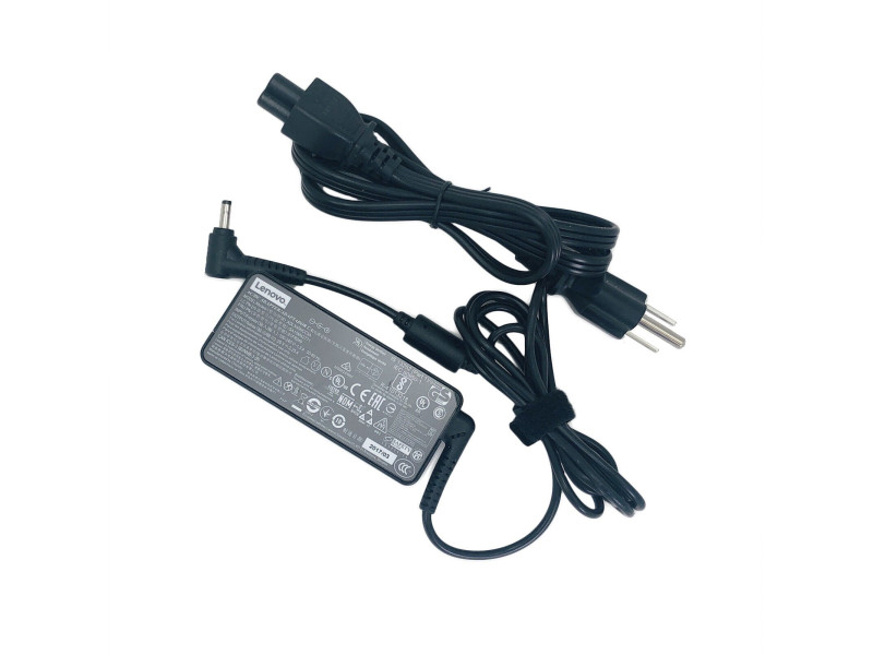AC ADAPTER 20V 2.25A 45W OD:4 ID:1.75 BL:11 STEP:13.5 3P *INCLUDES POWER CORD*